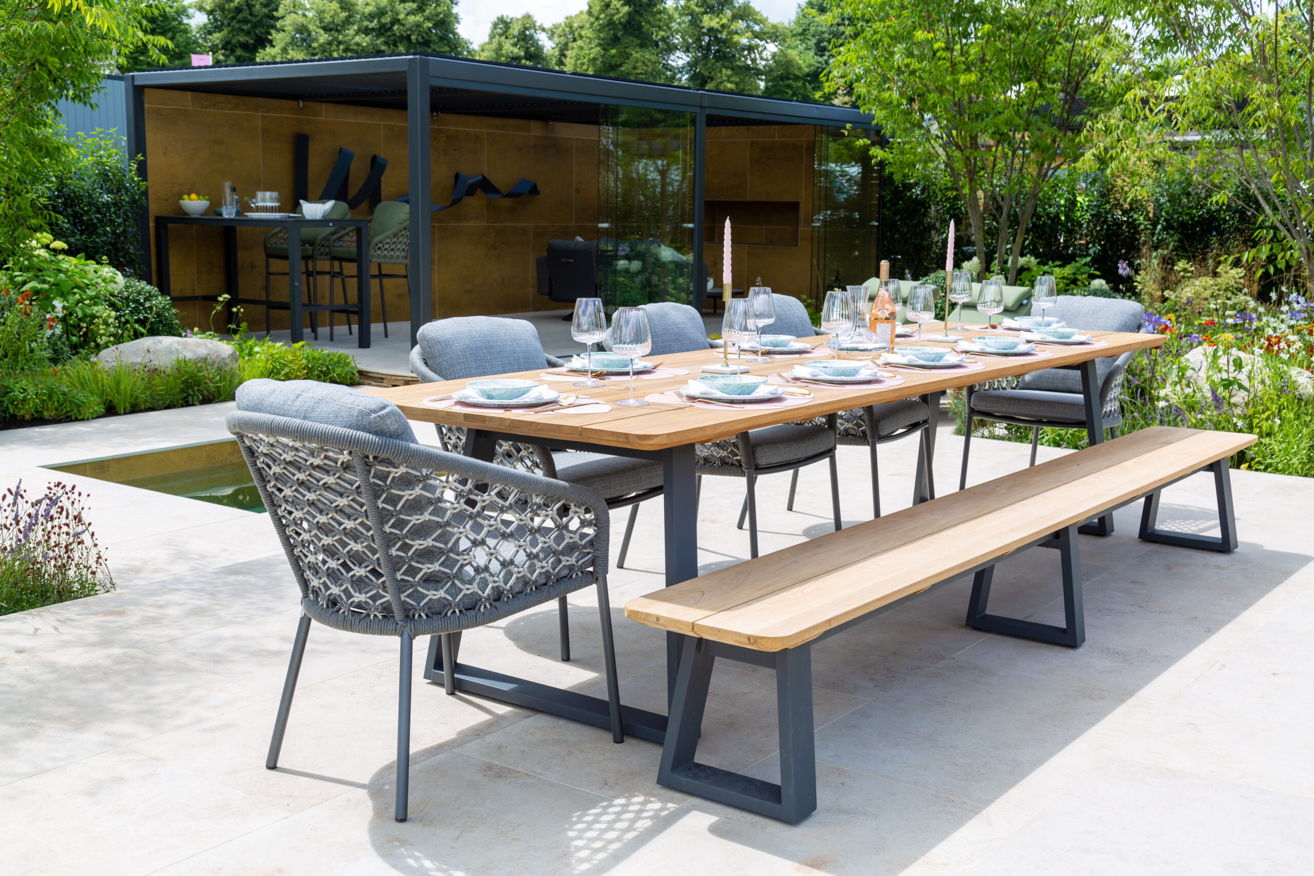 The SunsLifestyle Outdoor Living Garden – RHS Hampton Court Garden Festival 2022