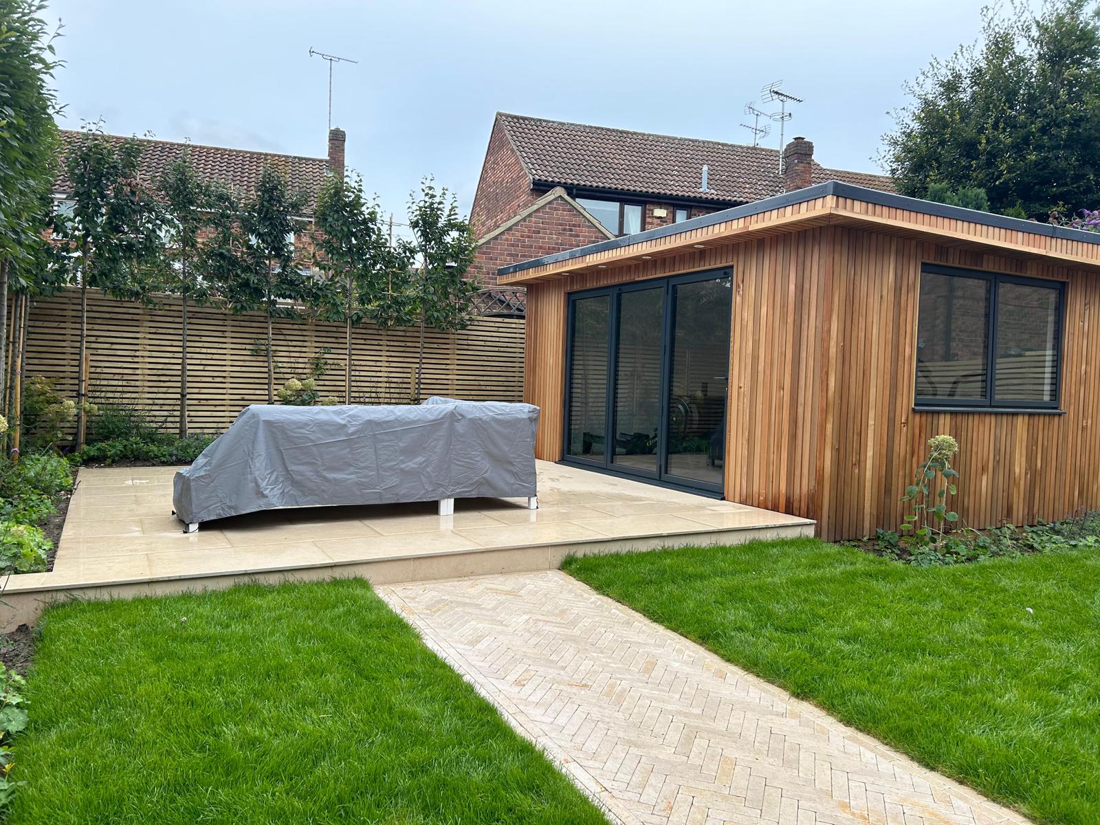 Kelvedon Essex garden design outdoor room